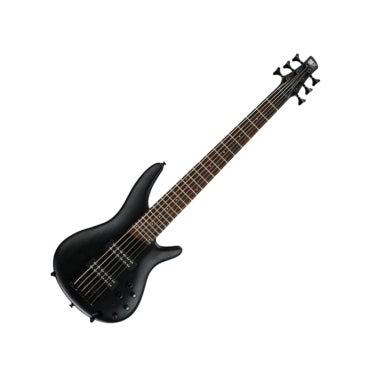 Ibanez SR306E BWK 6 String Electric SR Bass Guitar, Weathered Black