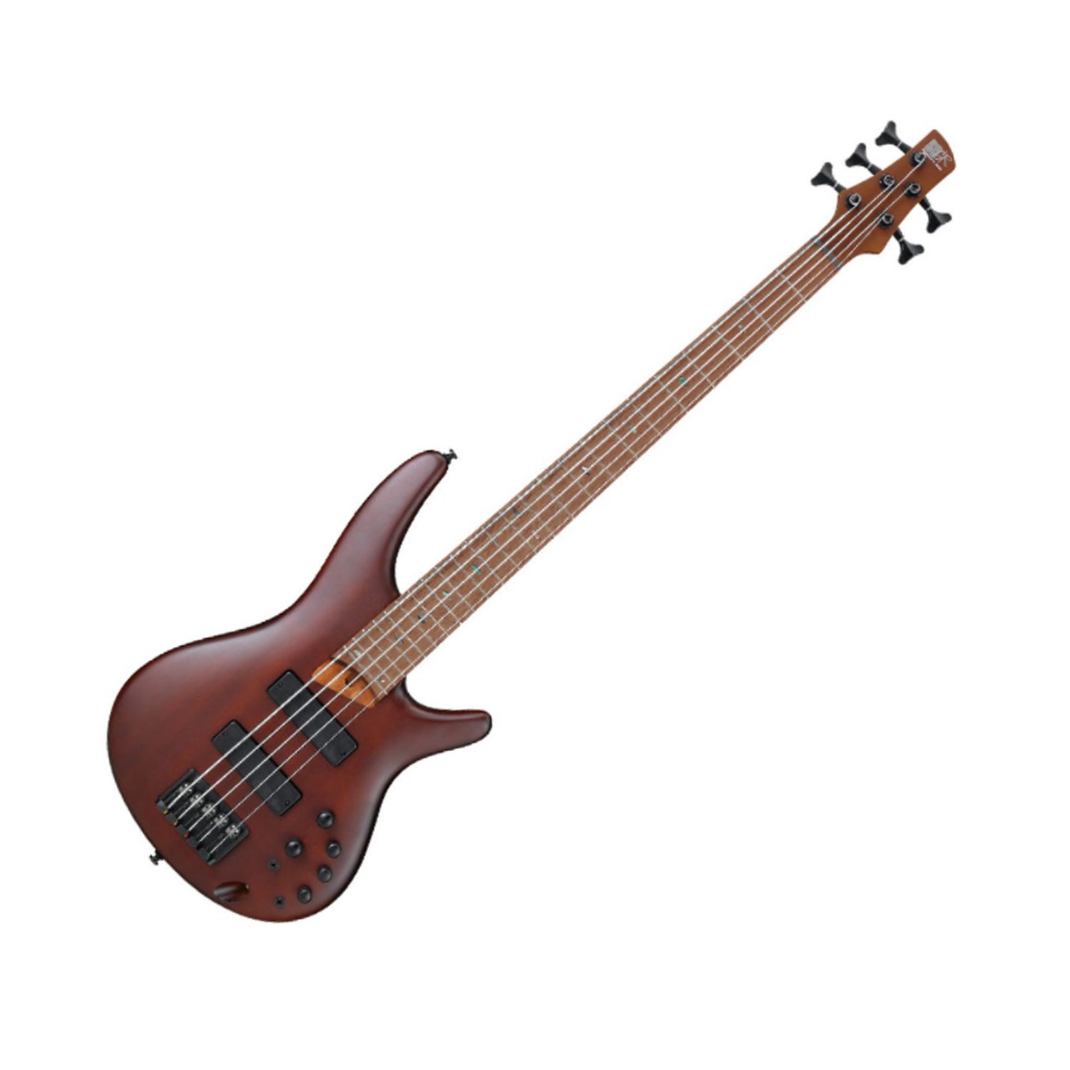 Ibanez Standard SR505E-BM 5-String Electric Bass Guitar - Brown Mahogany