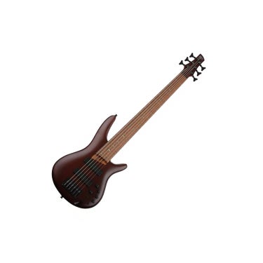 Ibanez SR506E BM 6 String Electric SR Bass Guitar, Brown Mahogany