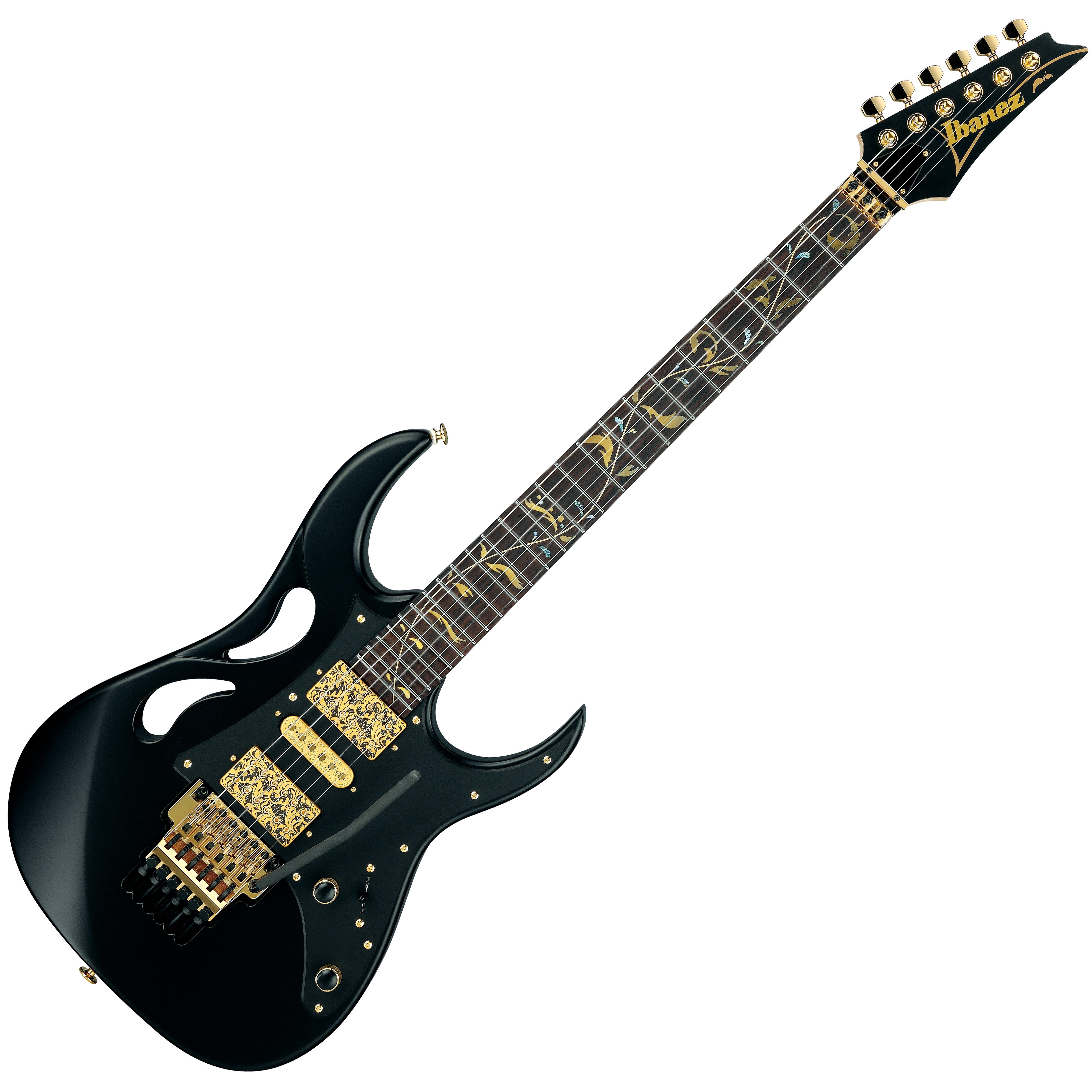 Ibanez Steve Vai Signature PIA3761 Electric Guitar - Onyx Black