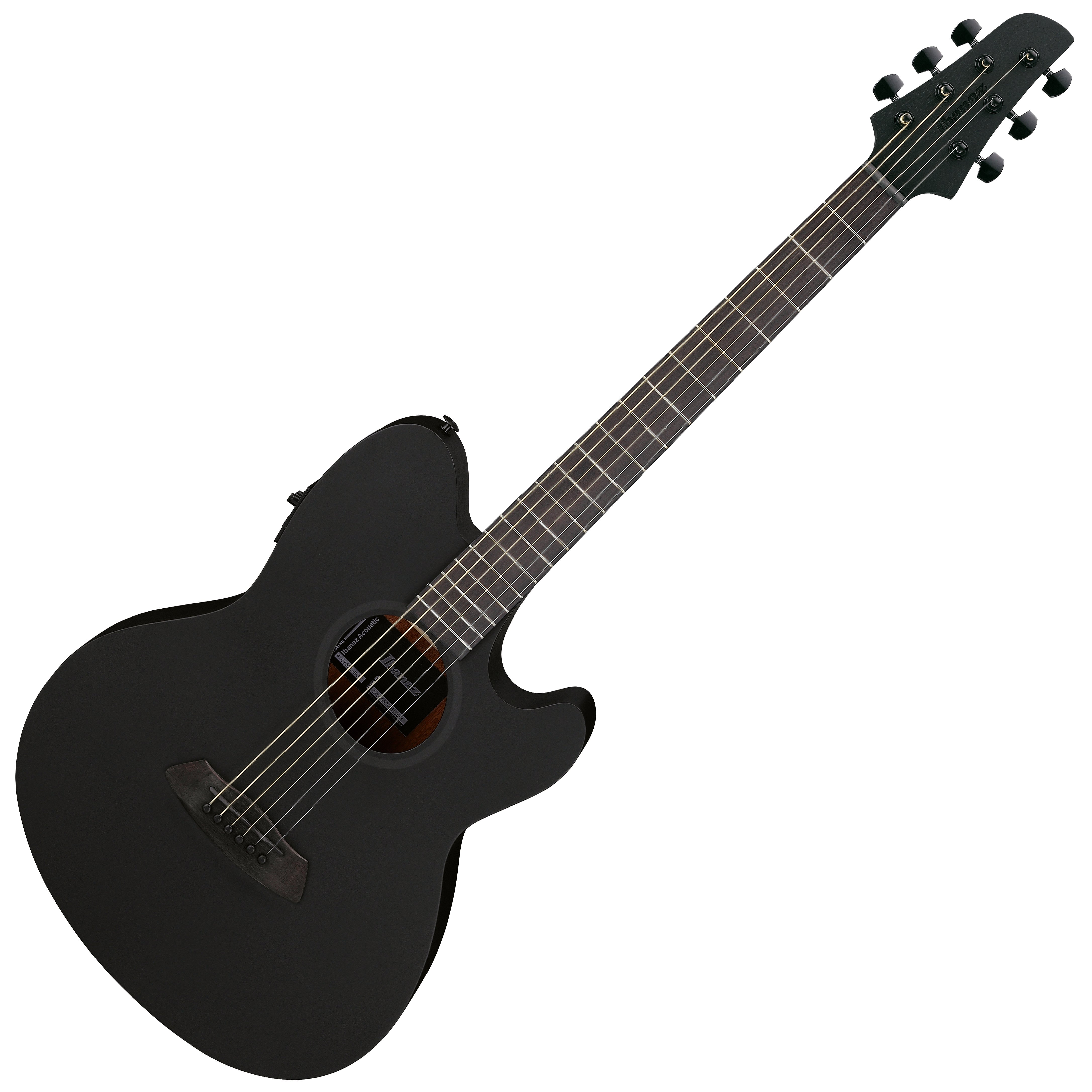 Ibanez Talman TCY621 Acoustic-Electric Guitar - Black Out | Music
