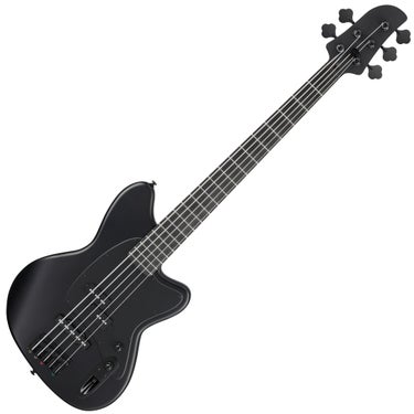 Ibanez Talman TMB425B 5-String Bass Guitar - Black Flat