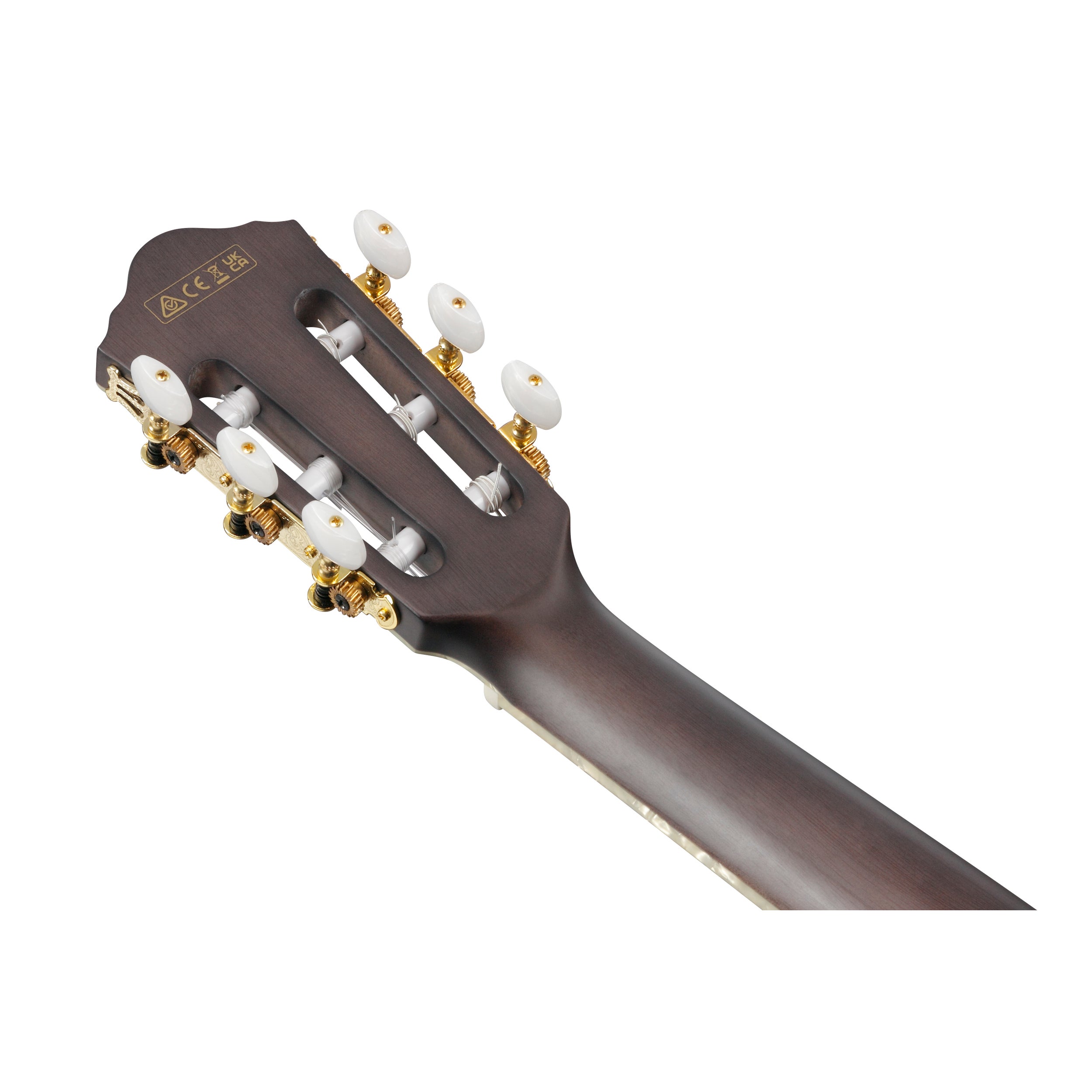 Ibanez TOD10N TKF Tim Henson Signature 6-String Nylon Acoustic-Electric Guitar - Transparent Black Flat