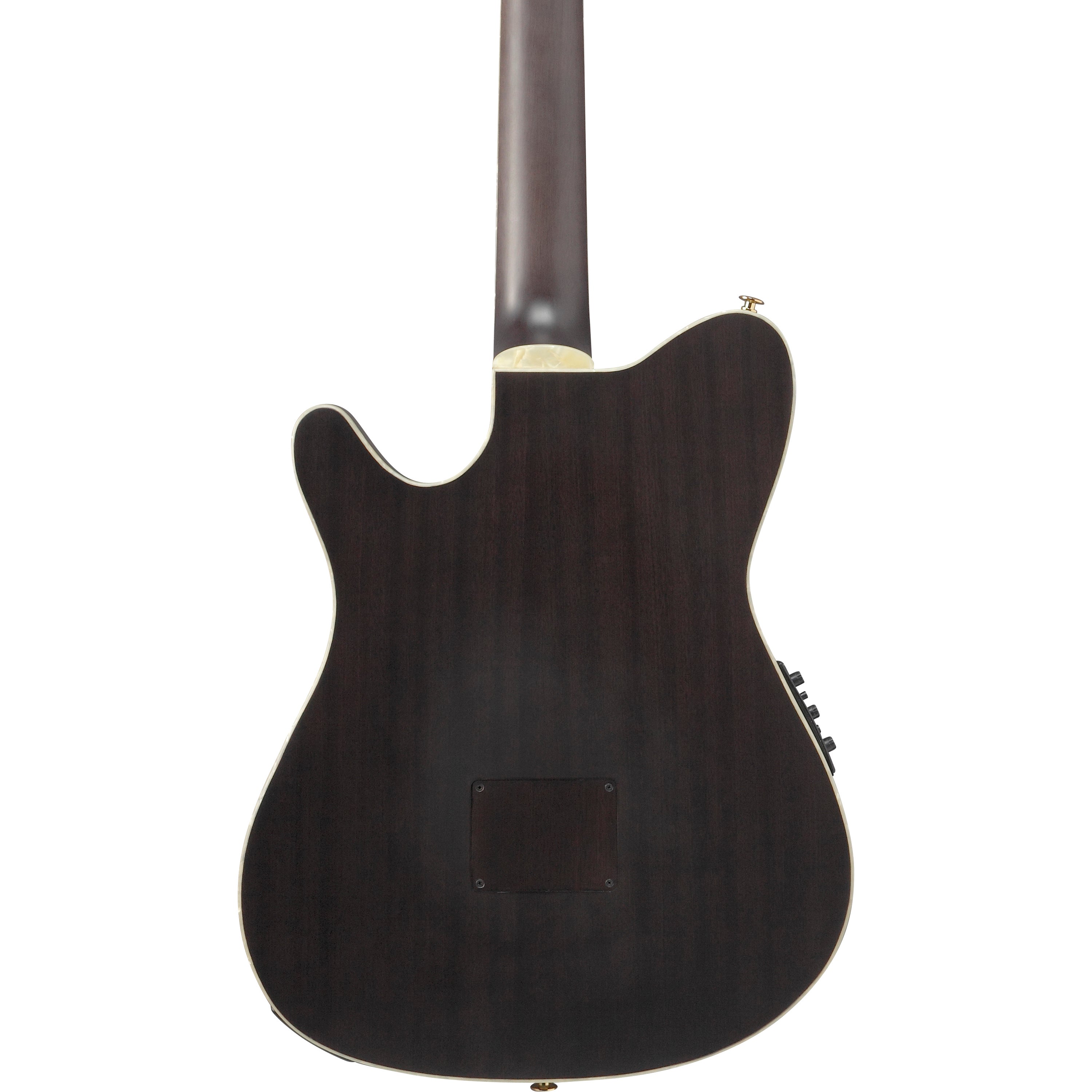 Ibanez TOD10N TKF Tim Henson Signature 6-String Nylon Acoustic-Electric Guitar - Transparent Black Flat