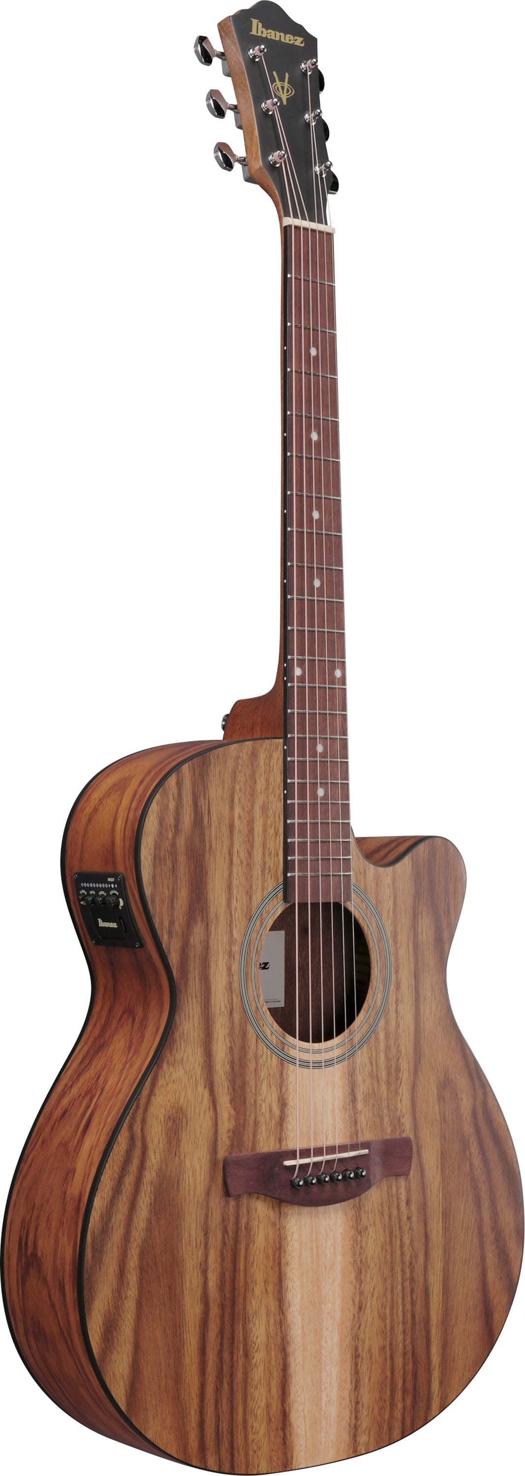 Ibanez VC40WSCE Acoustic-Electric Guitar - Open Pore Brown | Music
