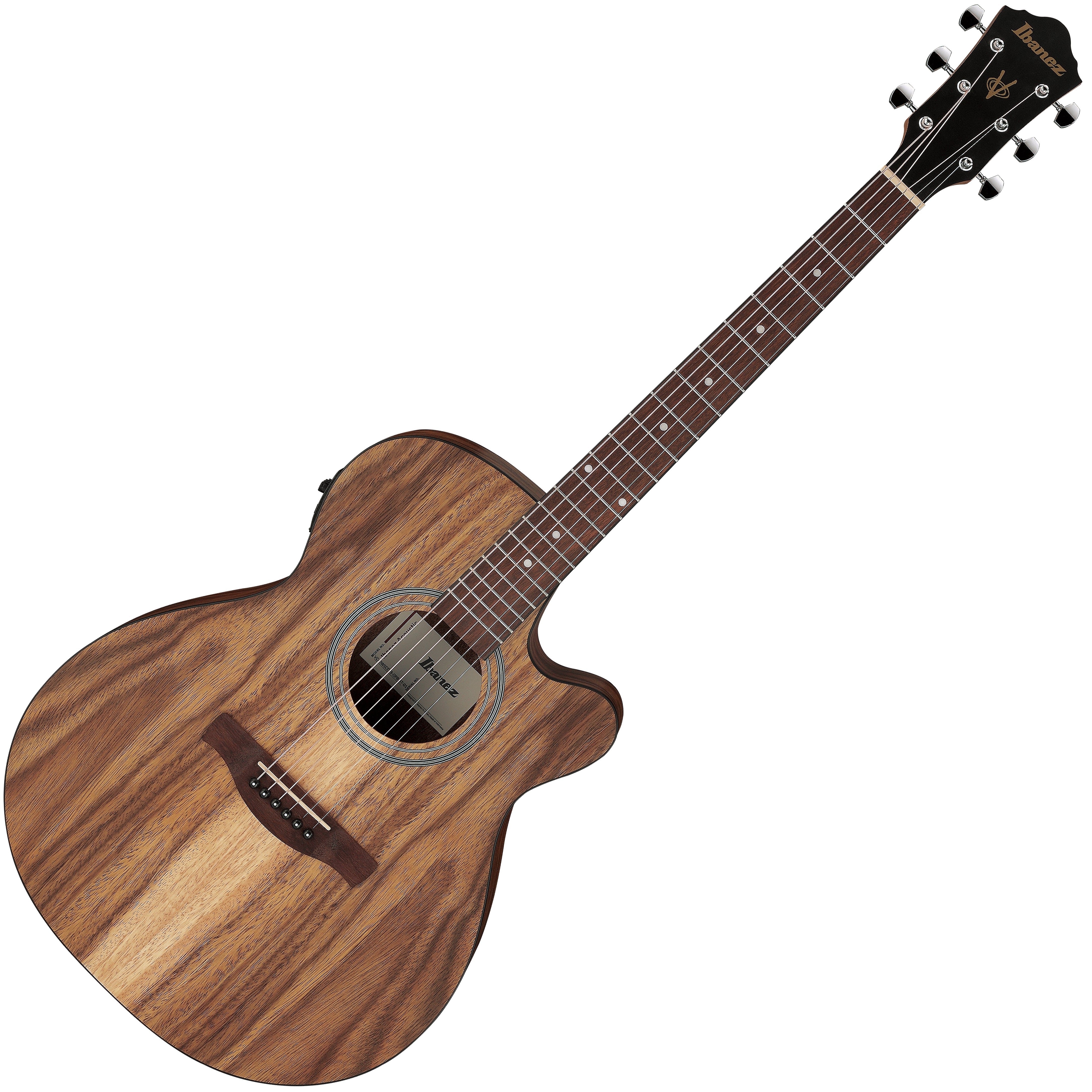 Ibanez VC40WSCE Acoustic-Electric Guitar - Open Pore Brown | Music