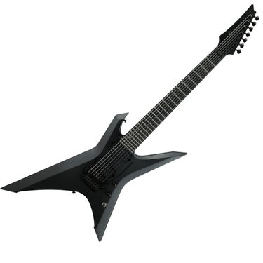 Ibanez XPTB720 BKF Iron Label Xiphos 7-String Electric Guitar - Black Flat