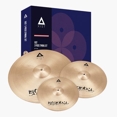 Istanbul IXS3 Agop XIST 3-Piece Cymbal Set - 14-inch/ 16-inch/ 20-inch