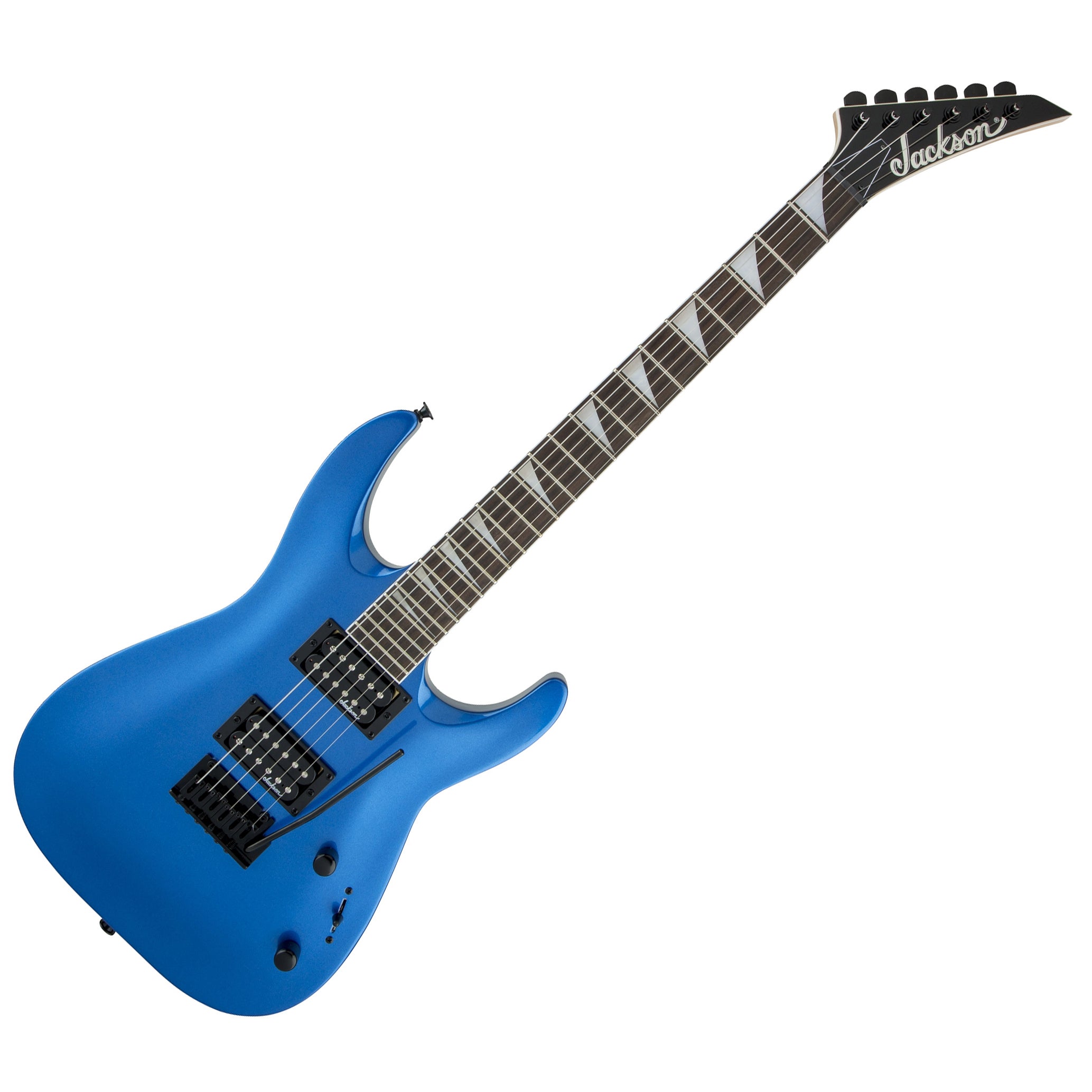 Jackson 2910124527 JS22 DKA Dinky Arch Top Electric Guitar - Metallic Blue with Amaranth Fingerboard