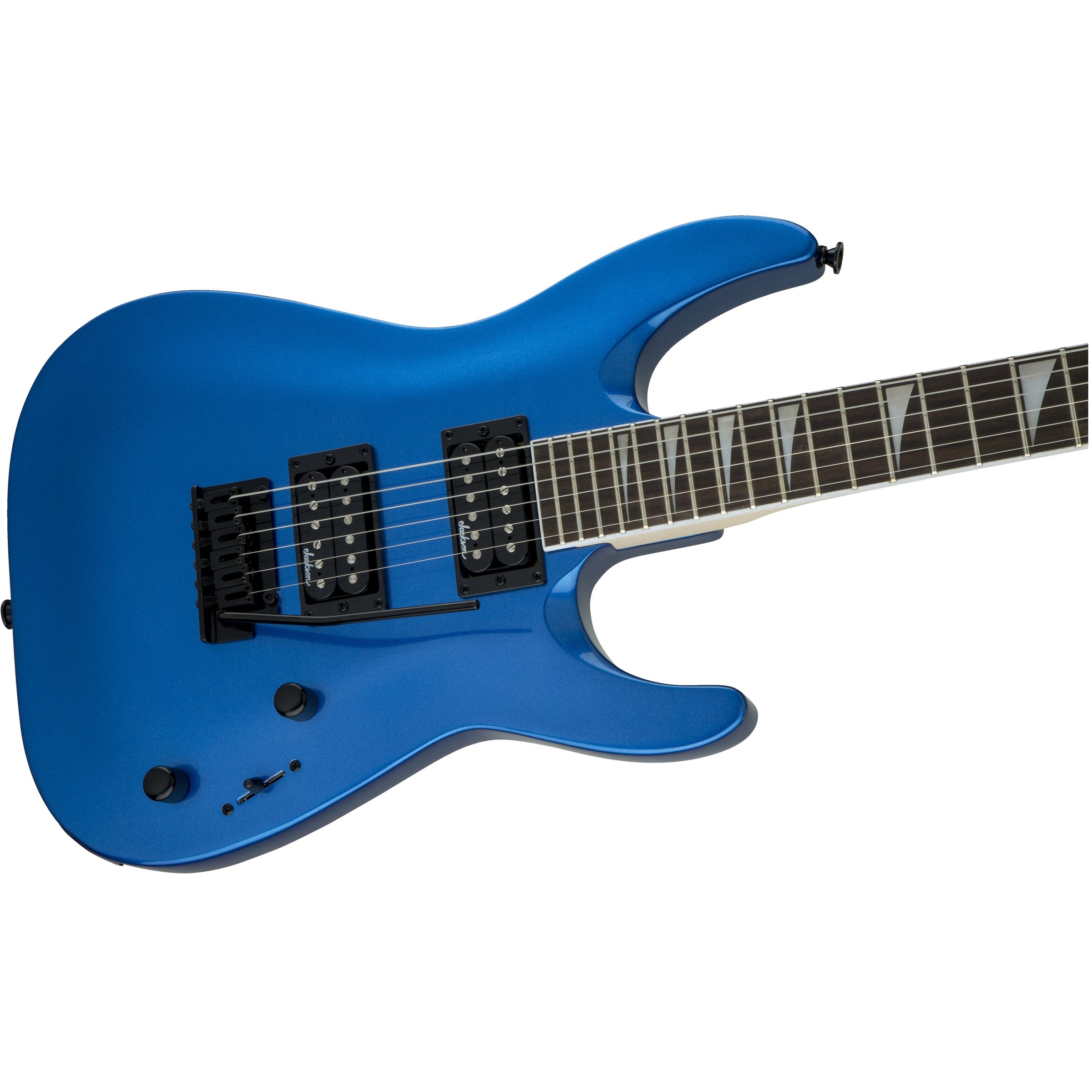 Jackson 2910124527 JS22 DKA Dinky Arch Top Electric Guitar - Metallic Blue with Amaranth Fingerboard
