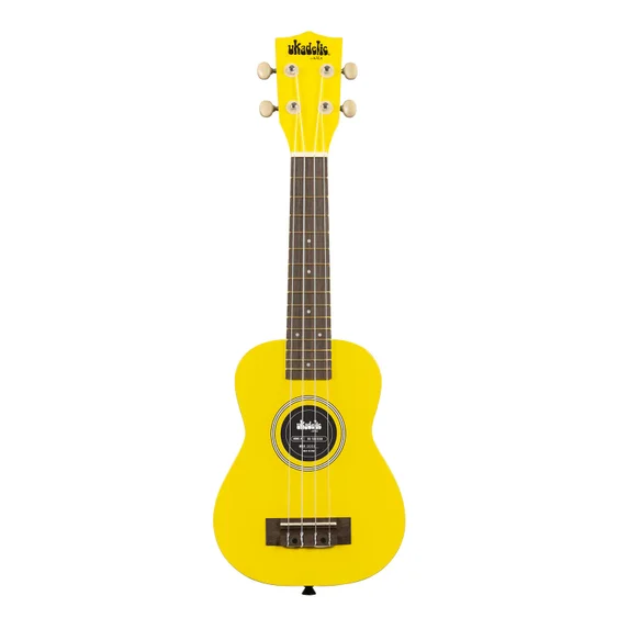 Kala Ukadelic Soprano Ukulele - Taxicab with Bag