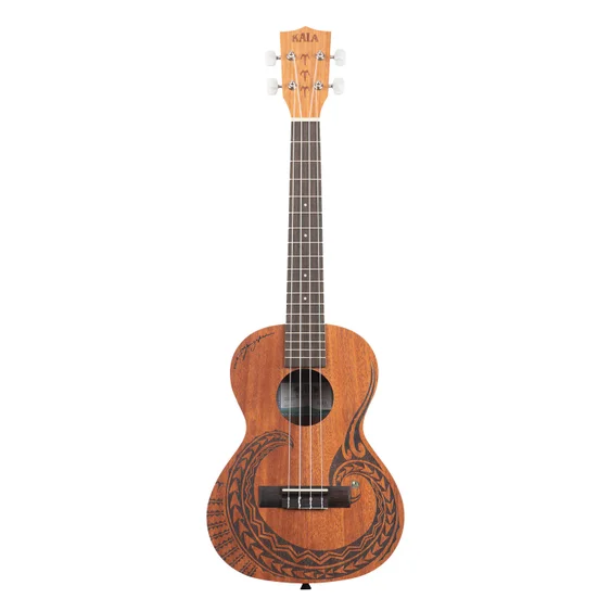 Kala Voyage Collection Courage Tenor Ukulele - Natural with Bag