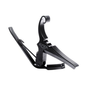 Kyser KG6-BLT Quick-Change Guitar Capo for 6-String Western/Steel String Acoustic Guitar Low Tension Black