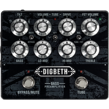 Laney DIGBETH DBPRE Bass Guitar Pre Amplifiier Pedal