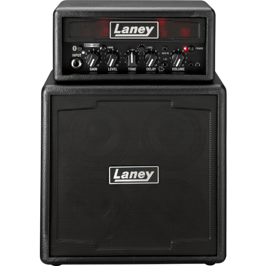 Laney Mini Ironheart Stack 6-Watt 4x3-inch Battery Desktop Guitar Combo Amp w/Bluetooth