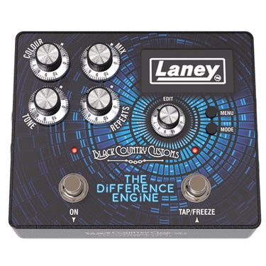 Laney Black Country Customs The Difference Engine Digital Delay Pedal