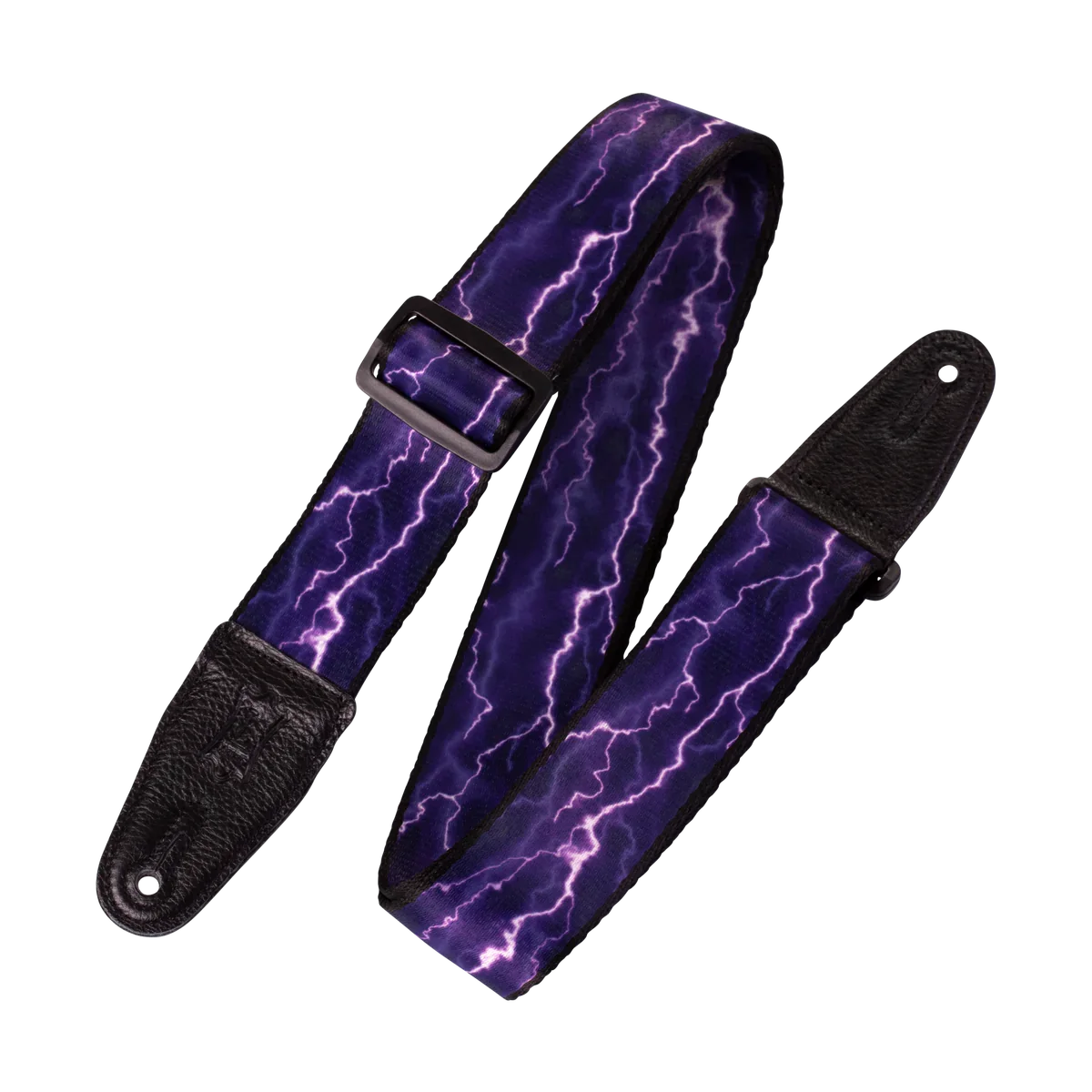 Levy's MP-18 Graphic Waves Series Guitar Strap - Lightning