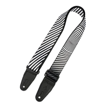 Levy's MP2OI-001 Optical Illusion Series Guitar Strap - Worm Hole