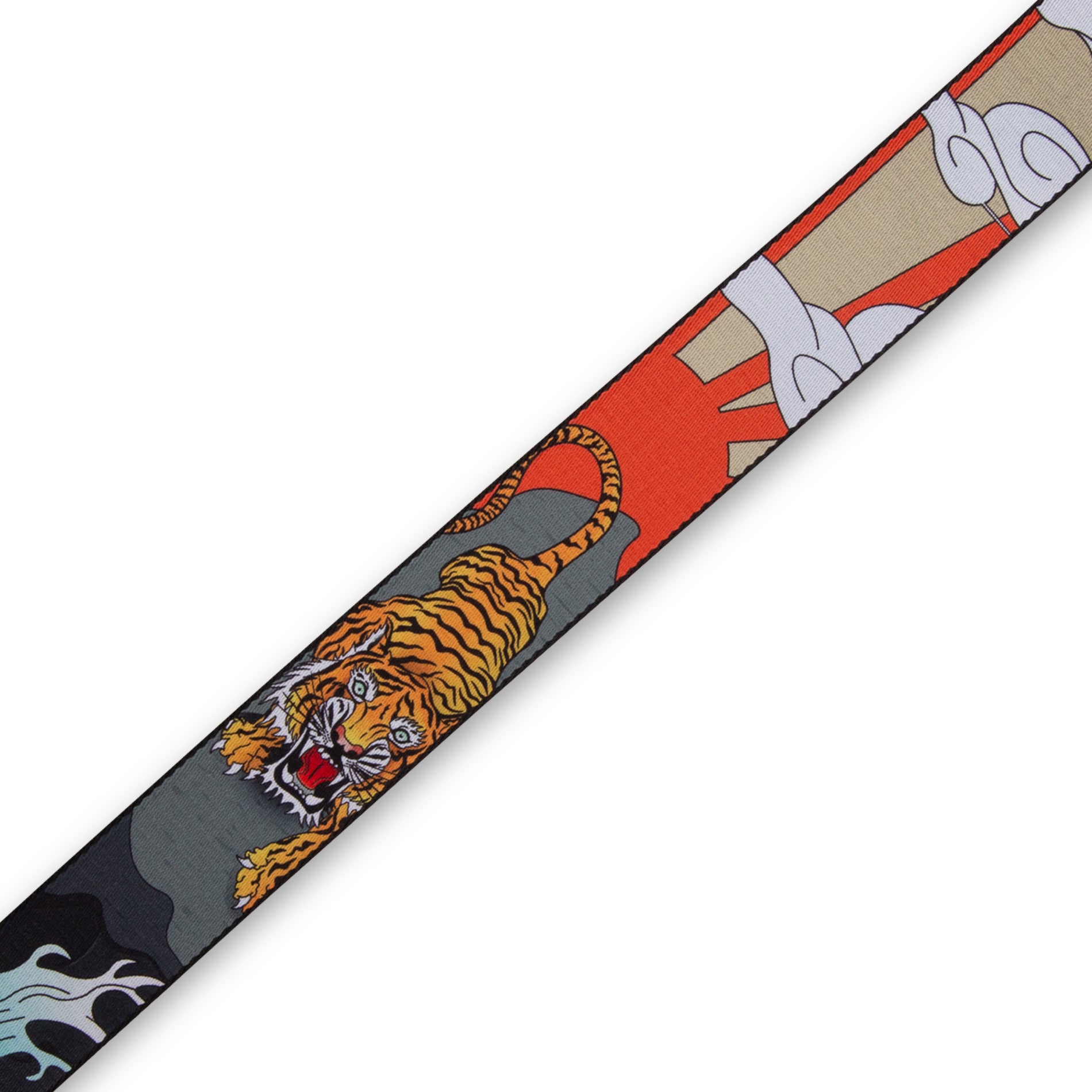 Tiger guitar strap deals