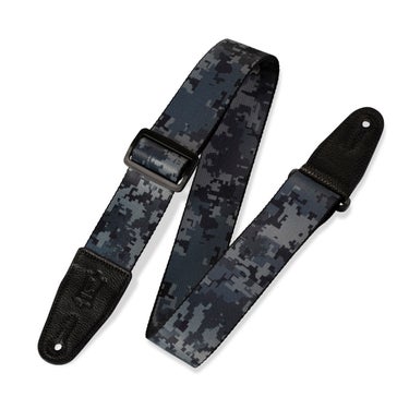 Levy's MPS2-120 Polyester Guitar Strap - Modern Military Camouflage Blue