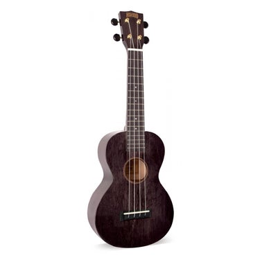 Mahalo MH2TBK Hano Series Concert Ukulele - Transparent Black with Bag