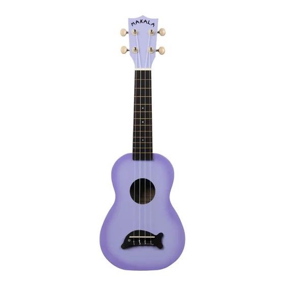 Makala Soprano Dolphin Ukulele - Purple Burst with Bag