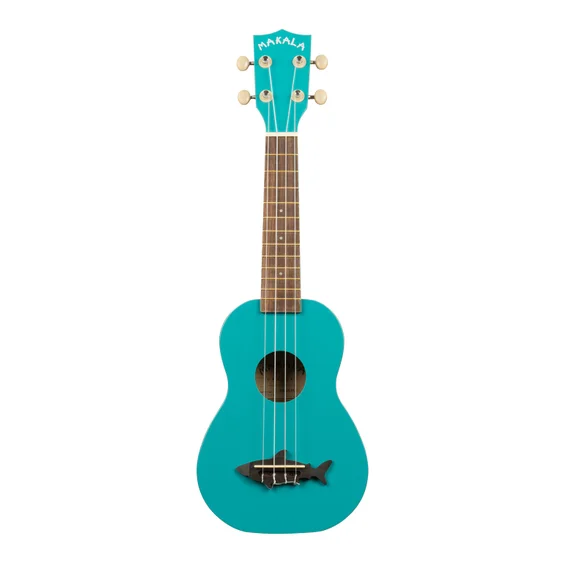 Makala Soprano Shark Ukulele - Mako Blue with Bag