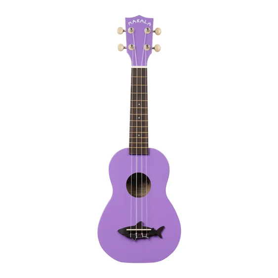 Makala Soprano Shark Ukulele - Sea Urchin Purple with Bag