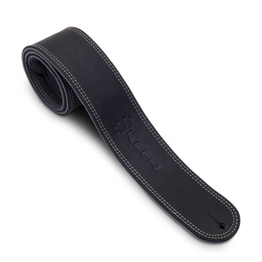 Martin Ball Glove Leather and Suede Guitar Strap - Black