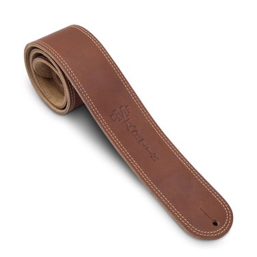 Martin Ball Glove Leather and Suede Guitar Strap - Brown