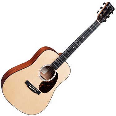 Martin D Jr-10E-02 Acoustic-Electric Guitar - Natural Spruce Top