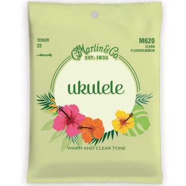 Martin M620 Tenor Ukulele Strings Clear Fluorocarbon