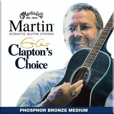 Martin MEC13 13-56 Eric Clapton Phosphor Bronze Acoustic Guitar Strings