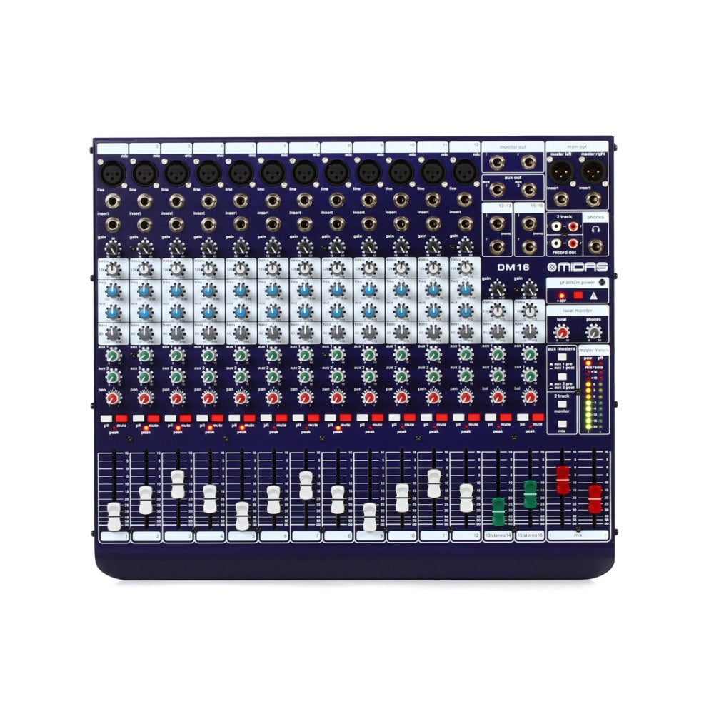 [最終値下げ] Midas DM16 アナログミキサー MIDAS アナログミキサー DM16 マイダス 【公式通販】