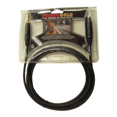 Mogami Gold 10ft Microphone Cable, TRS to XLR Female