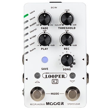 Mooer Audio LOOPER x2 Stereo Looper Pedal