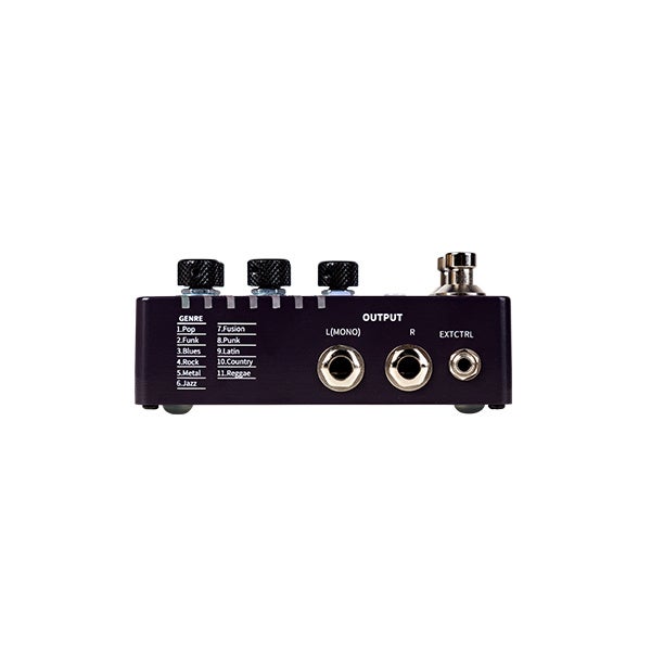 Mooer DRUMMERX2 Dual-footswitch Drum Machine Effect Pedal | Music