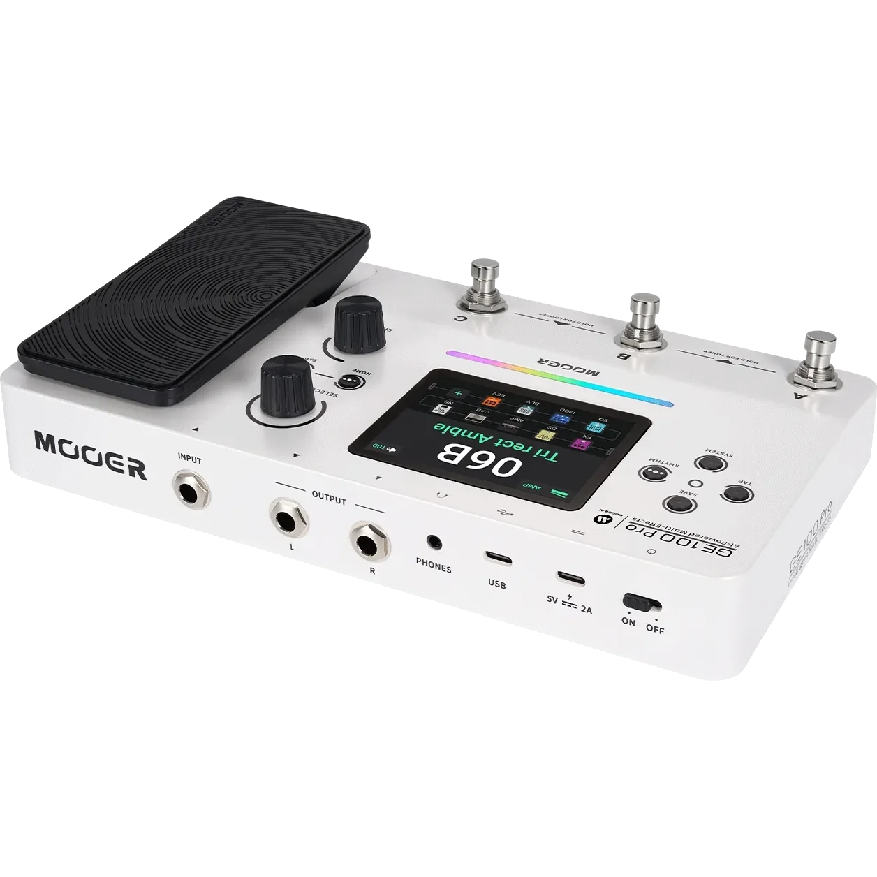 Mooer GE100 Pro Multi Effects Processor Guitar Effects Pedal