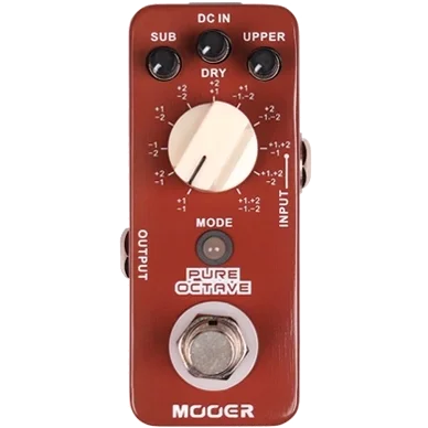 Mooer PUREOCTAVE Multi Mode Octave MOC1 Micro Electric Guitar
