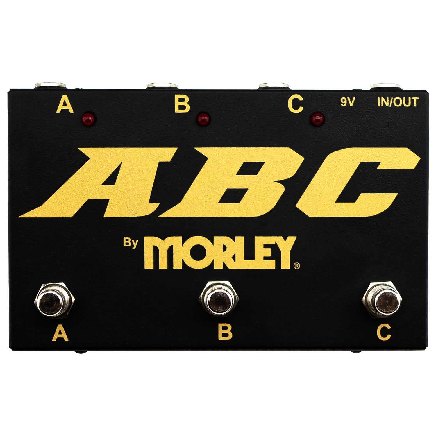 abc Morley Gold Series ABC 3-button Switcher/Combiner Pedal with 3
