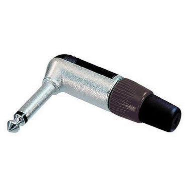 Neutrik NP2RCS Plug Jack 6.3mm 1/4-inch male mono angled 90 for cable