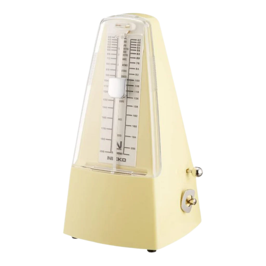 Nikko Standard Ivory Metronome Model Nikko Standard Mechanical Metronome 955103