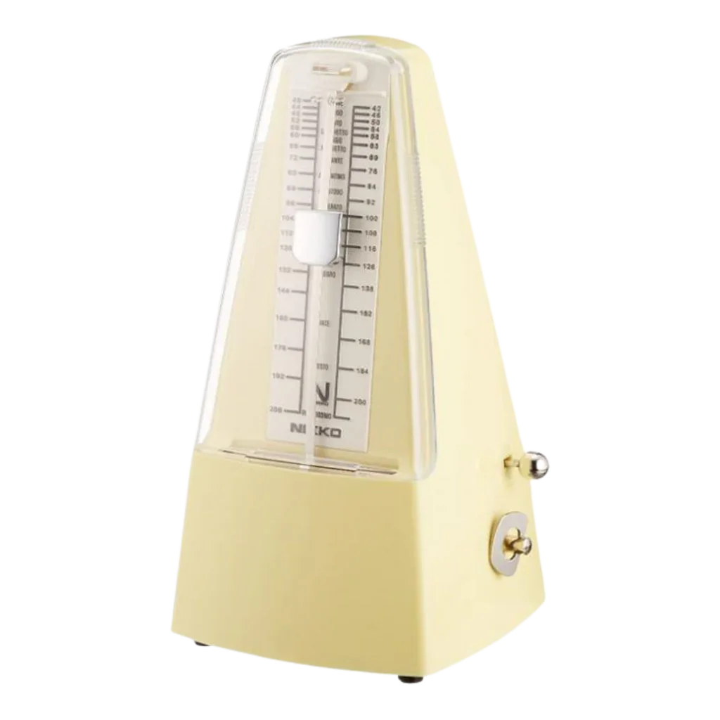 Nikko Standard Ivory Metronome Model Nikko Standard Mechanical Metronome 955103