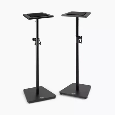 On-Stage SMS7500 Wood Studio Monitor Stands - Black