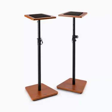 On-Stage SMS7500 Wood Studio Monitor Stands - Rosewood