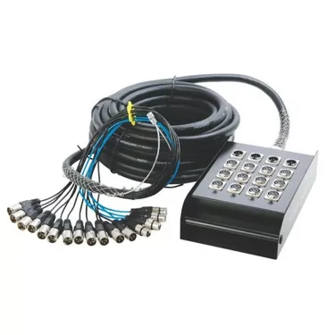 On-Stage SNK12450V2 12x4 XLR Stage Snake - 50 foot