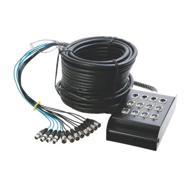 On-Stage SNK8450V2 8x4 XLR Stage Snake - 50 foot