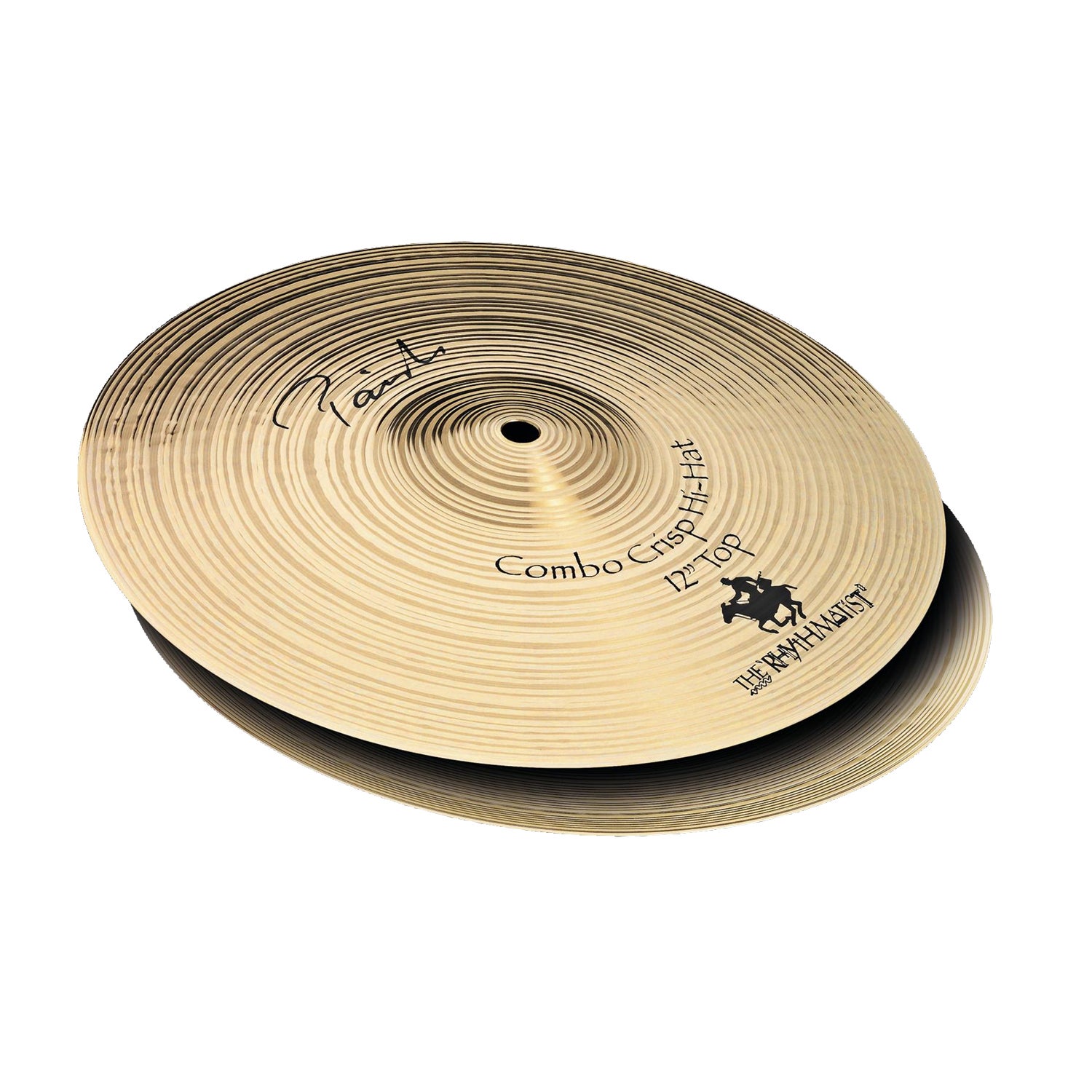 Paiste 4007812 Signature Combo Crisp Stewart Copeland 12 inch Hi Hats Cymbals Pair