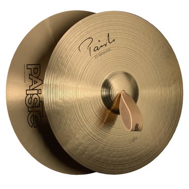 Paiste 4500418 Signature Series Symphonic 18 inch Light Orchestral Cymbals Pair
