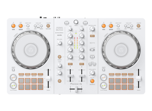 Pioneer DJ DDJ-FLX4 2-deck Rekordbox and Serato DJ
